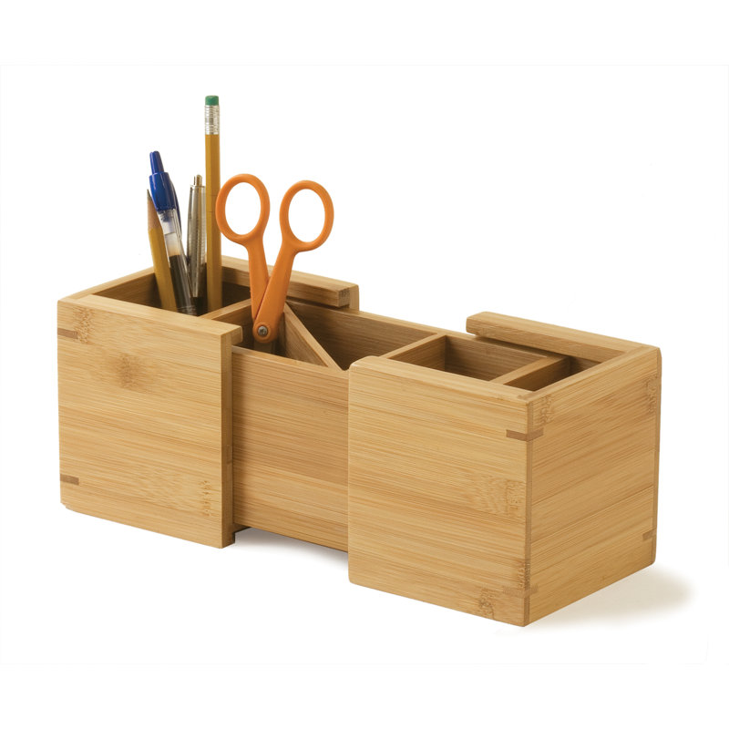 Lipper International Bamboo Expandable Pencil Holder & Reviews Wayfair